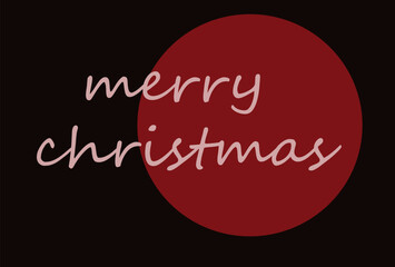 Merry Christmas vector illustration of an abstract background