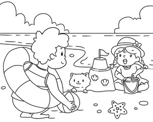 coloring page for kids