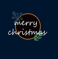 Merry Christmas vector illustration of an abstract background