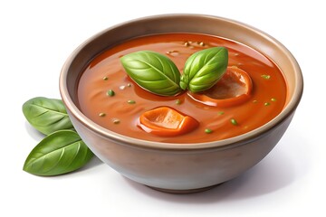tomato soup with basil
