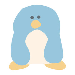 海のなかまたちシリーズ｜ペンギン / Penguin (Cute Simple Illustration)