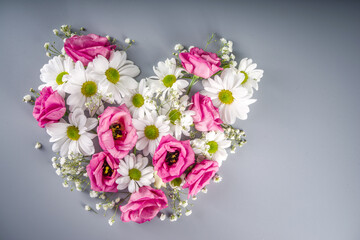 Festive floral background