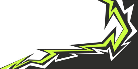 Abstract background with geometric sharp arrow pattern and with some copy space area