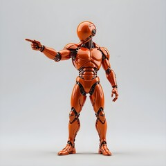 3d render of a robot