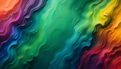 Colorful abstract digital texture design featuring modern vibrant green patterns for creative backgrounds