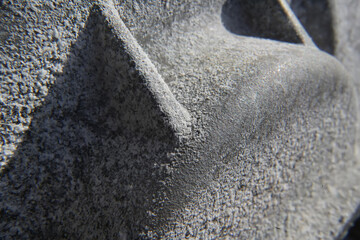 A car engine damaged by salt water, the consequences of flooding