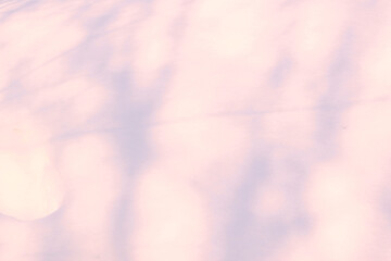 Wavy surface  of a snowdrift