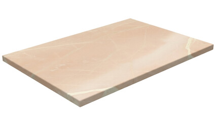 Isolated beige marble countertop, kitchen and bathroom home decor texture surface