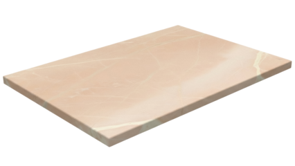 Isolated beige marble countertop, kitchen and bathroom home decor texture surface