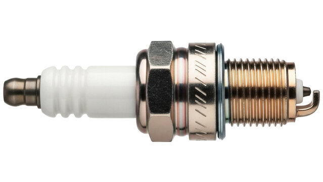 Isolated spark plug for internal combustion engine, automotive, car and motorcycle repair