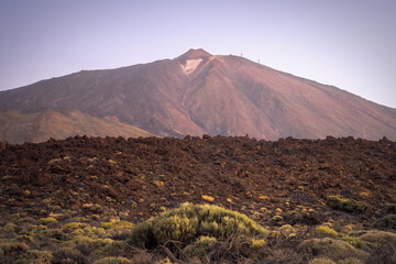 Mount Teide Awakens in a Breathtaking Sunrise Over Tenerife's Landscape, Spain