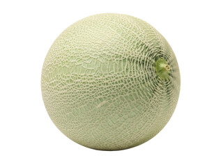 Isolated Cantaloupe Melon, healthy source of Vitamins, minerals for fruit salads and desserts