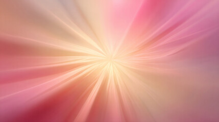 Dreamy pastel gradient background with soft golden light and ethereal glow, Generative AI