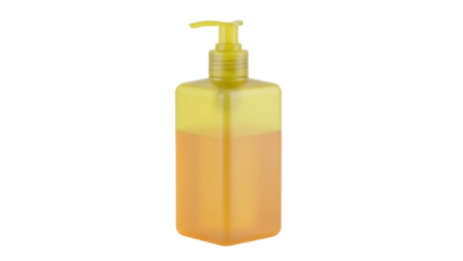 Isolated transparent soap dispenser for bathroom accessories and personal care needs