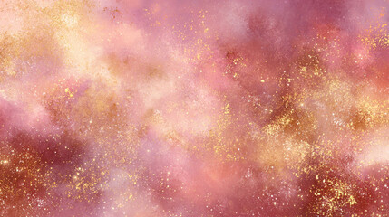 Naklejka premium Dreamy pastel gradient background with soft golden light and ethereal glow, Generative AI