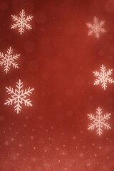 bokeh snowflake background christmas emerald tone with bright frosty accents for winter marketing and decorative concepts