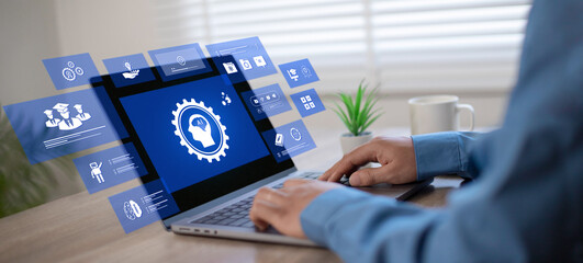 Entrepreneurs focus on AI education and development, primarily using laptops as their primary tools, AI/ML applications in business and data, and learning through digital platforms.