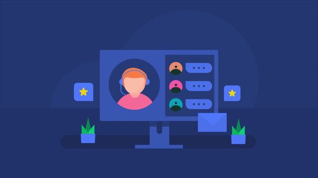 Customer support team assists customers by answering inquiries, resolving technical issues and handling other support tasks.