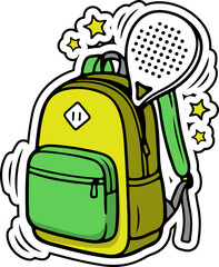 Dynamic Backpack and Padel Racket for Active Students