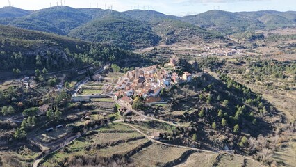 Vista a&eacute;rea de Andilla 