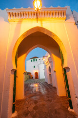 Naklejka premium Raisuni Palace (Raisuli), Ibn Khaldoune, Asilah, Morocco, North Africa