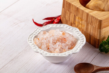 Himalaya pink salt for cooking
