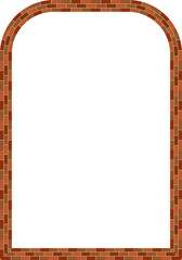 Pseudo three centered arch brick frame 2