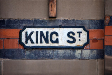 King Street in Nottingham, UK