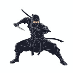 Ninja Illustration Very Cool