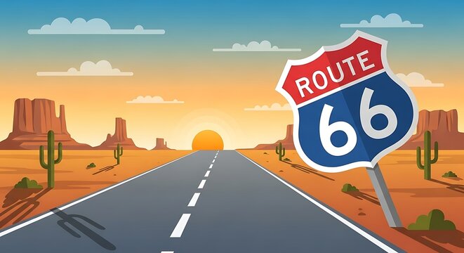 Route 66 Sign Vector」の写真素材 | 2,020件の無料イラスト画像