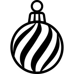 Hand drawing christmas ornamental decoration element