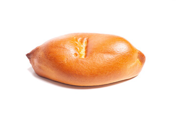 Delicious baked patty. Homemade baking