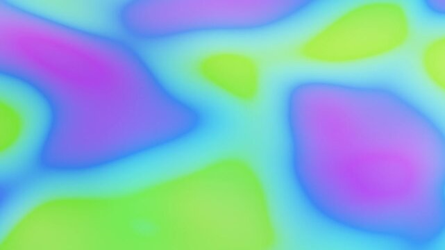 Abstract trippy gradient background with liquid style waves. Seamless looping video. 4k abstract motion graphics dynamic colorful background