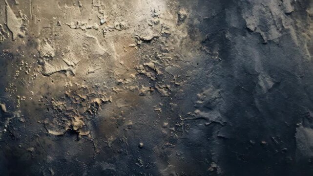 Weathered metal surface with rust and peeling paint