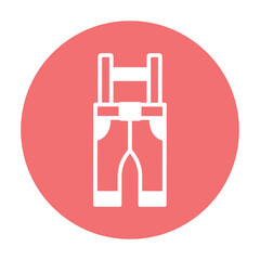 Suspenders Vector icon which can easily modify or edit