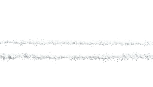 Three horizontal, textured, white lines on a stark black background. Simple, minimalist design - Powered by Adobe