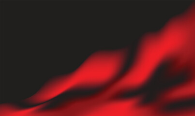 Abstract Red Smoke Wave Background – Soft Gradient Flowing Texture on Dark Backdrop