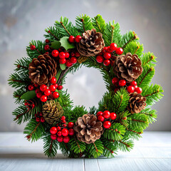 Wieniec wianek bożonarodzeniowy