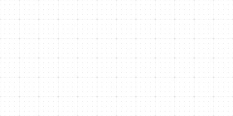 Seamless square grid background with empty space on white background. Design of square graph paper, school math sheet, grid paper sheet, notebook pattern, architectural graph paper.Vector illustration