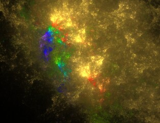 Imaginatory fractal abstract background Image