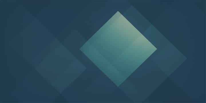 Abstract blue geometric background with triangles and 3D pattern design