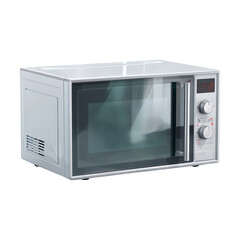 Fototapeta premium Microwave oven countertop, isolated on transparent background