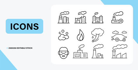 set of medical icons