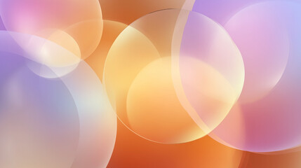 A colorful background with a lot of circles