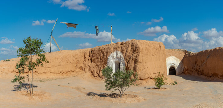 Troglodyte Houses in Tunisia