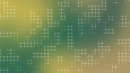 Ramadan Gold Green Spark Grid Abstract Background