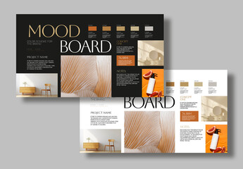 Minimal Mood Board Template