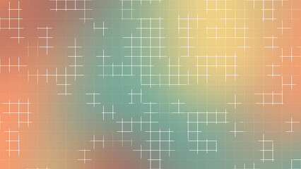 Retro 70s Gradient Grid Line Background wallpapaer design
