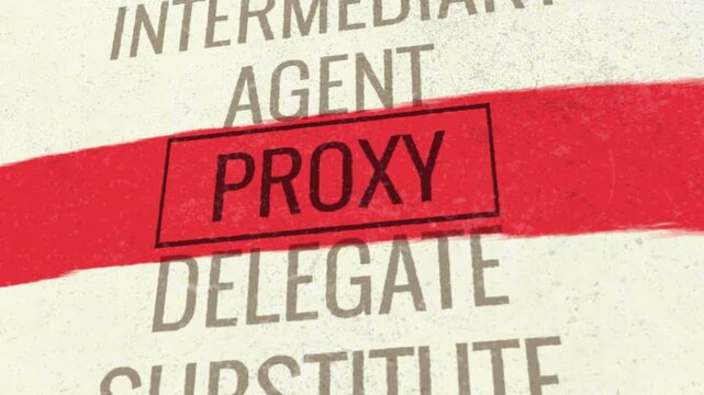 Proxy 3D Scrolling Title Animation