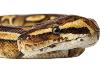 Python exotic isolated on transparent background